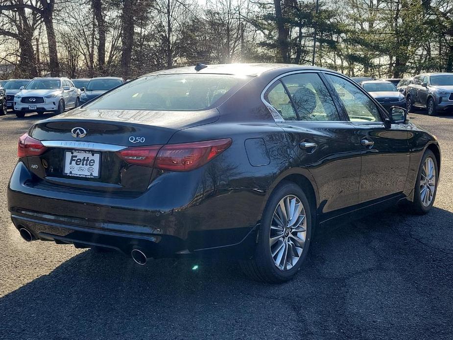 new 2024 INFINITI Q50 car, priced at $46,890