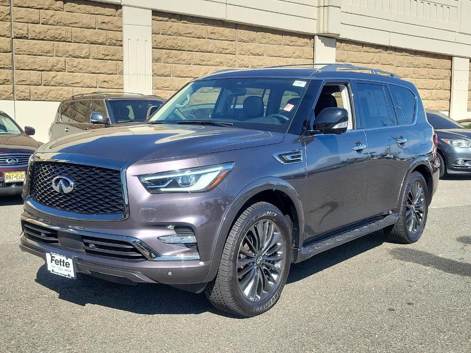 used 2023 INFINITI QX80 car, priced at $57,234