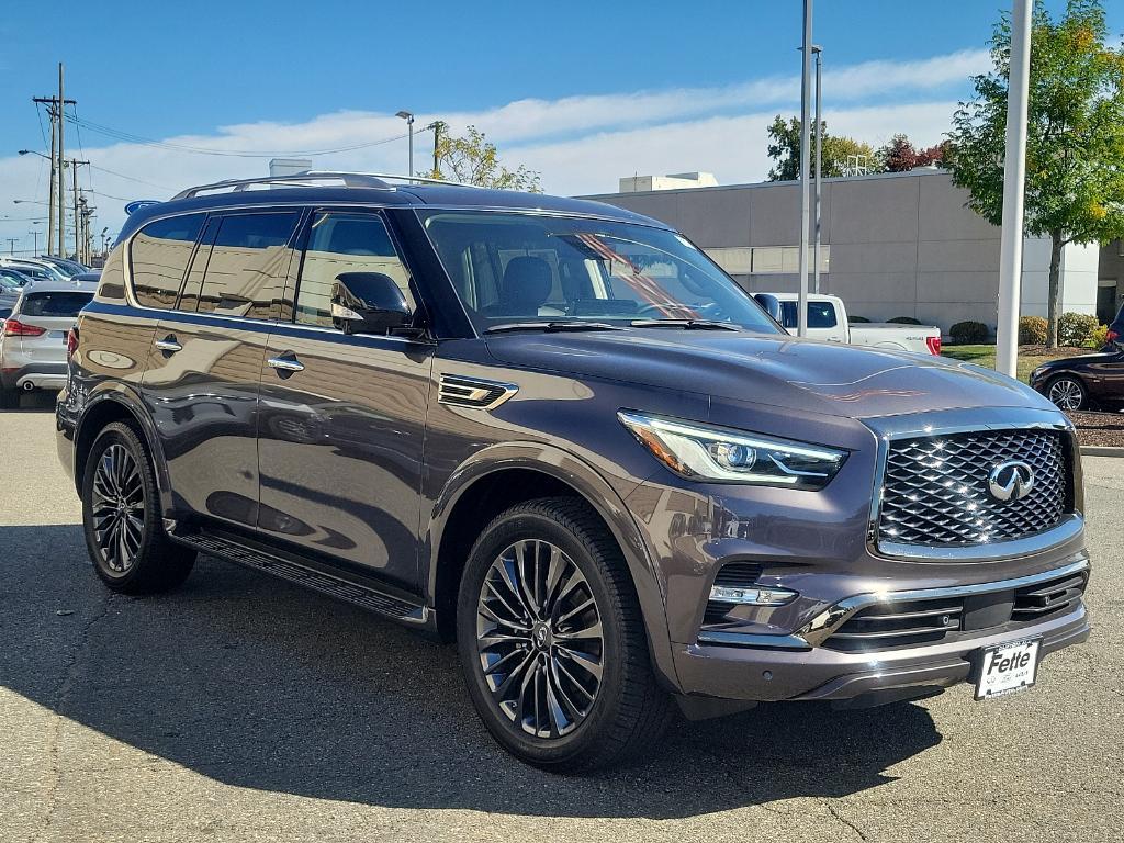 used 2023 INFINITI QX80 car, priced at $57,234