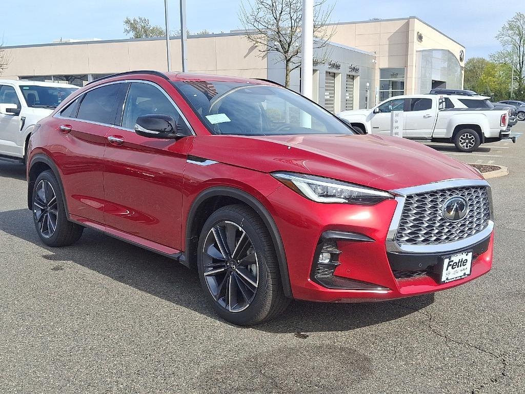 new 2025 INFINITI QX55 car, priced at $58,080
