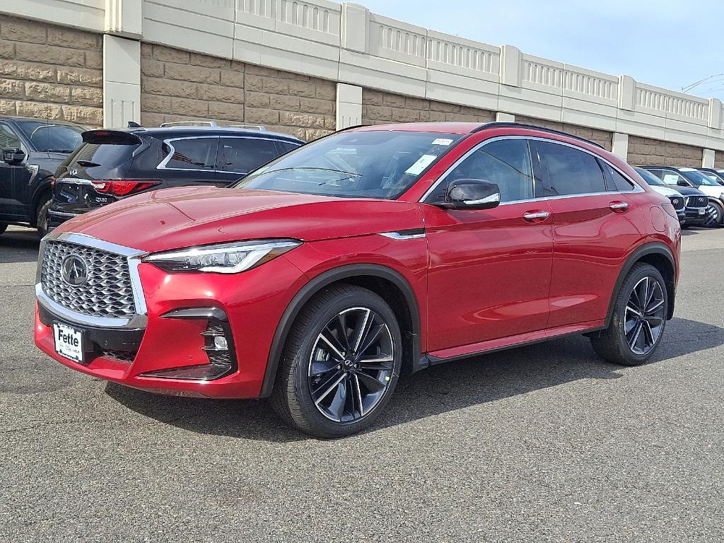 new 2025 INFINITI QX55 car, priced at $58,080