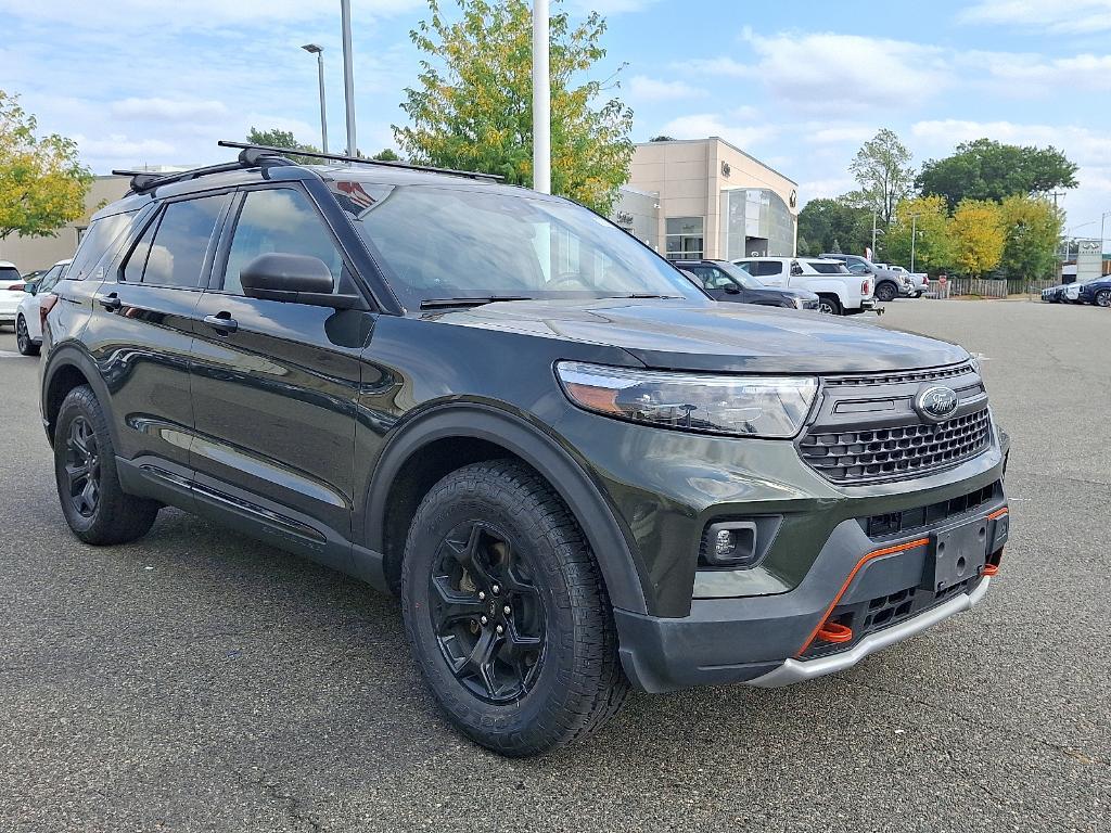 used 2022 Ford Explorer car, priced at $30,149