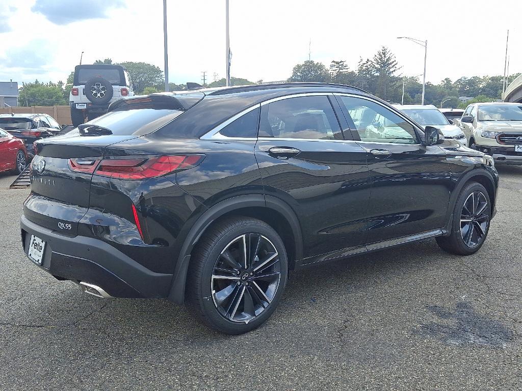 new 2025 INFINITI QX55 car, priced at $52,085