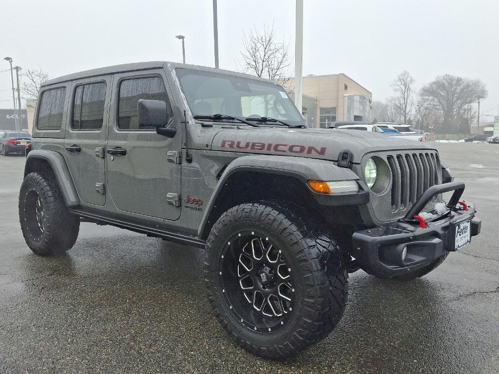 used 2021 Jeep Wrangler Unlimited car, priced at $31,280