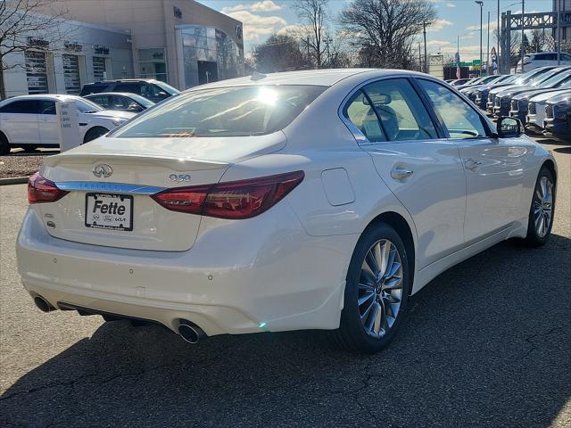 new 2024 INFINITI Q50 car, priced at $49,510