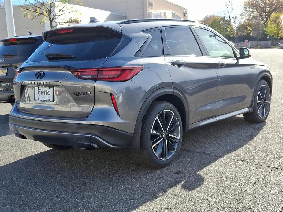 new 2025 INFINITI QX50 car, priced at $53,270