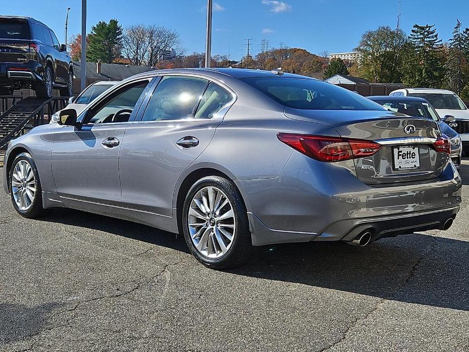 used 2021 INFINITI Q50 car, priced at $27,552