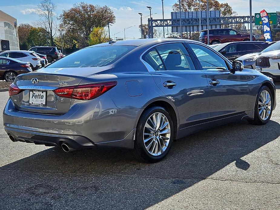 used 2021 INFINITI Q50 car, priced at $27,552