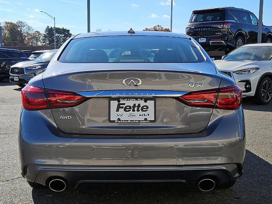 used 2021 INFINITI Q50 car, priced at $27,552