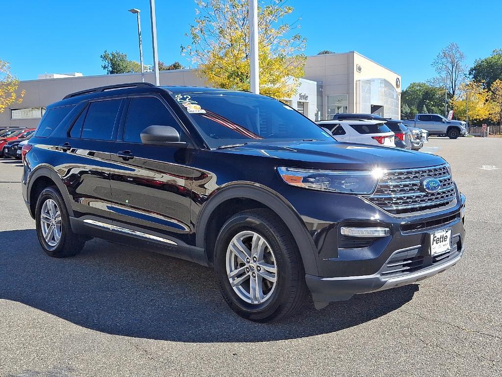 used 2022 Ford Explorer car, priced at $30,629
