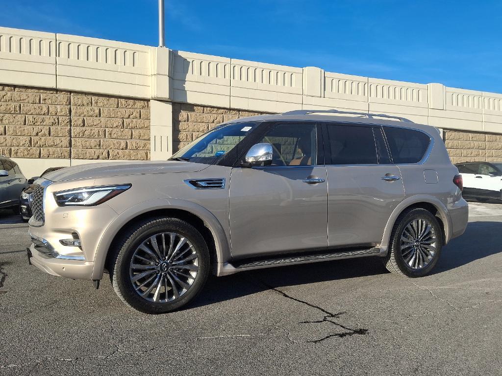 used 2021 INFINITI QX80 car, priced at $45,888