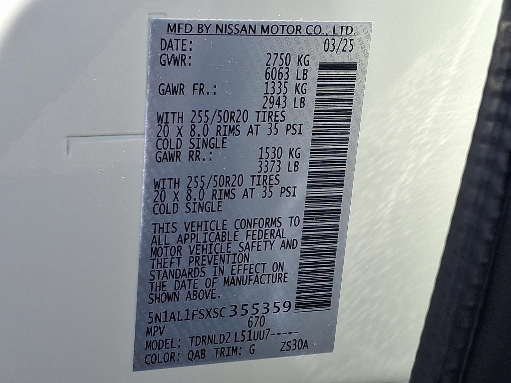 new 2025 INFINITI QX60 car, priced at $61,545