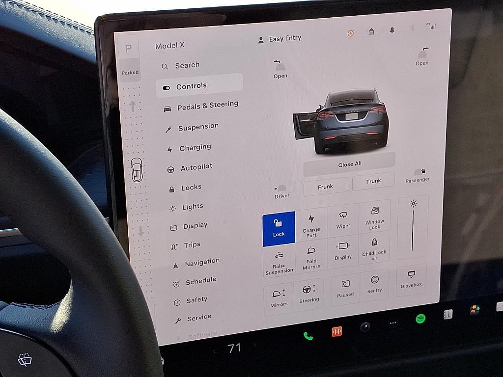 used 2024 Tesla Model X car, priced at $68,721