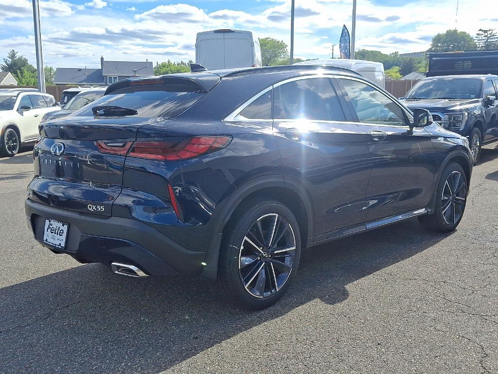 new 2025 INFINITI QX55 car, priced at $52,085