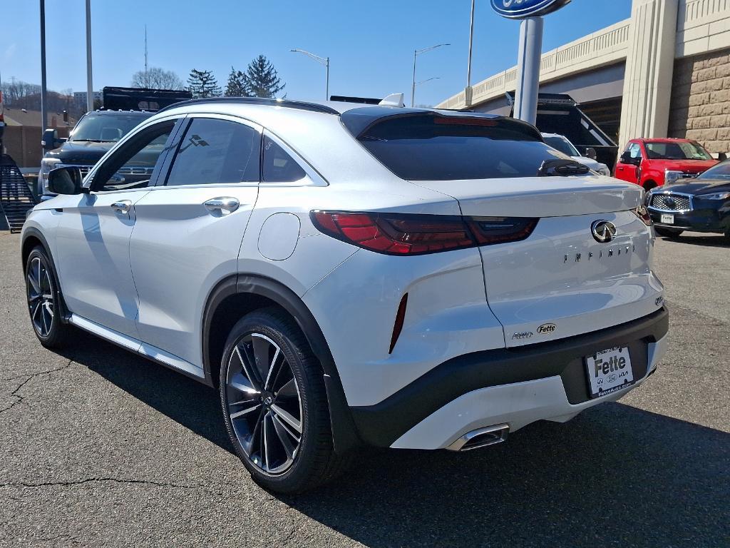 new 2025 INFINITI QX55 car, priced at $53,650