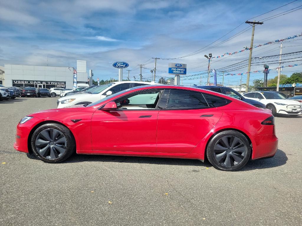 used 2022 Tesla Model S car, priced at $48,131