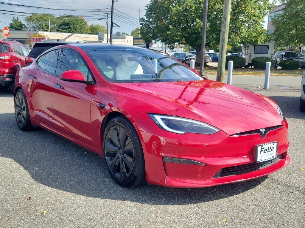 used 2022 Tesla Model S car, priced at $48,131