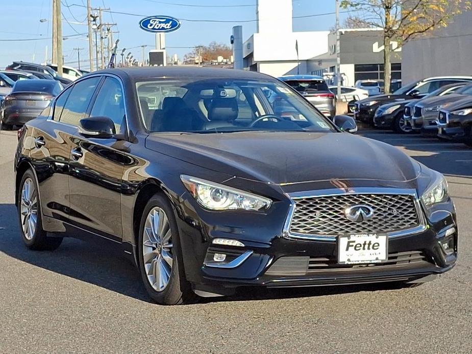 used 2021 INFINITI Q50 car, priced at $27,512