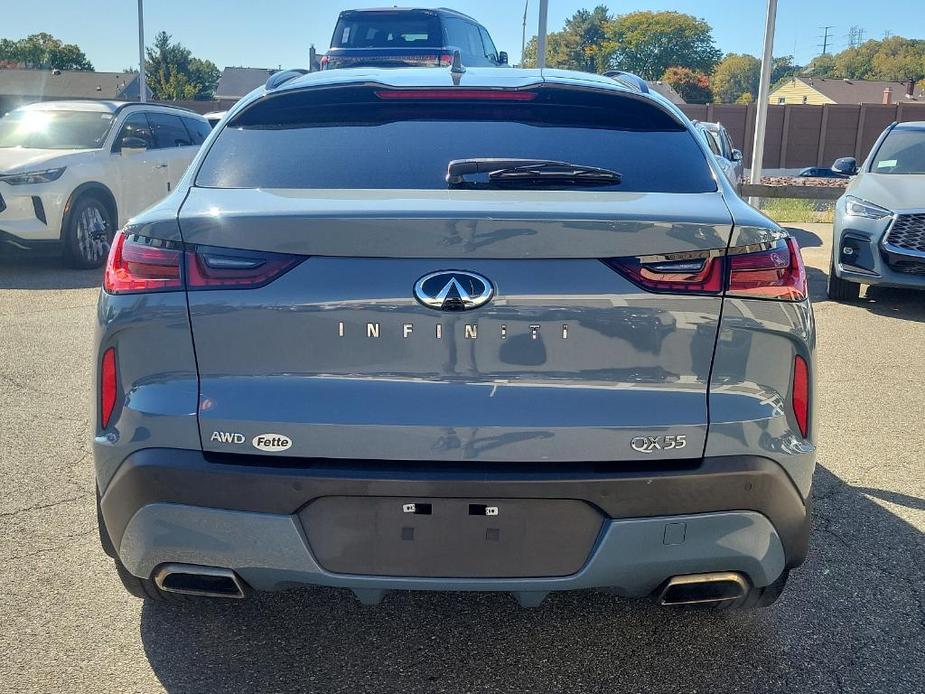 used 2022 INFINITI QX55 car, priced at $31,998