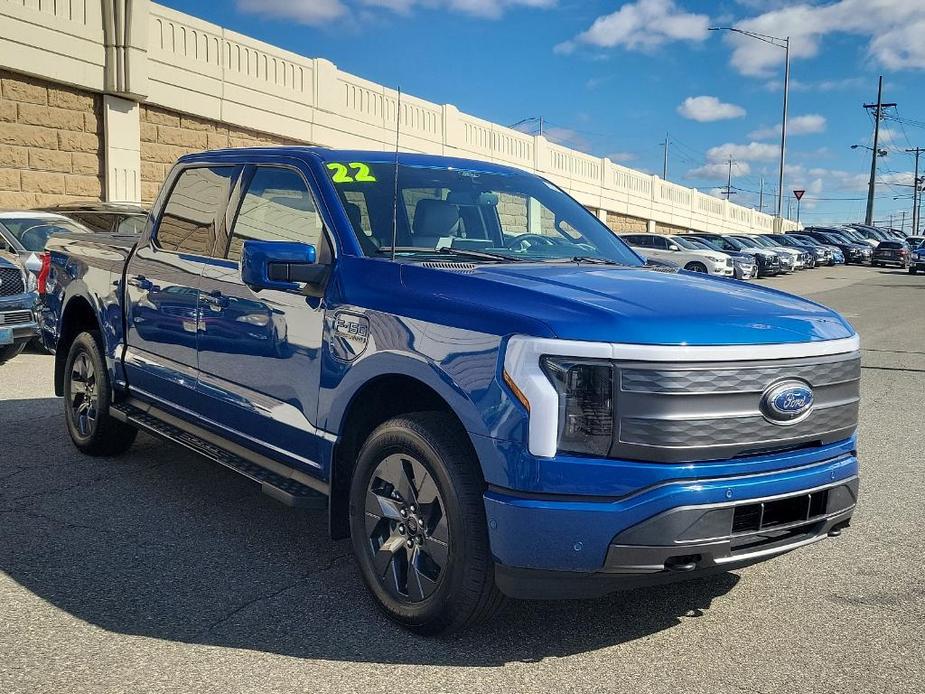 used 2022 Ford F-150 Lightning car, priced at $54,481