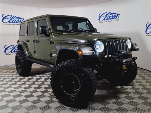 used 2021 Jeep Wrangler Unlimited car, priced at $41,998