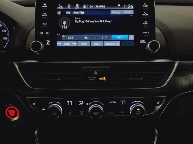 used 2021 Honda Accord car, priced at $27,756