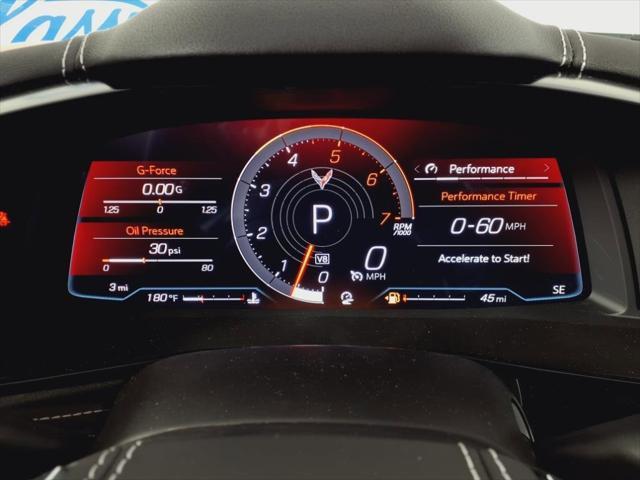 new 2025 Chevrolet Corvette car, priced at $73,010