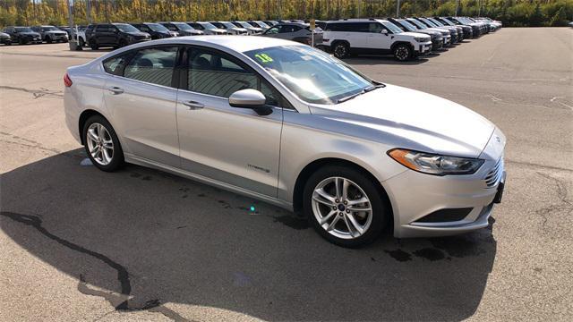 used 2018 Ford Fusion Hybrid car, priced at $15,997