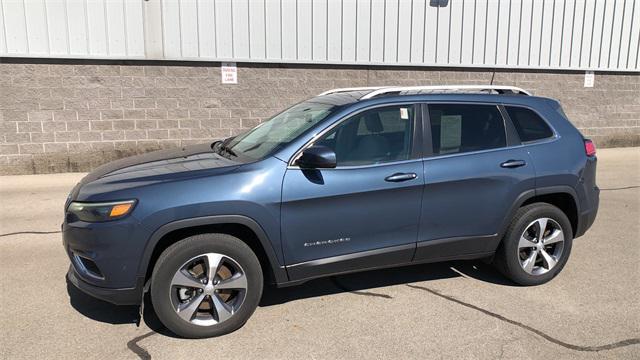 used 2021 Jeep Cherokee car, priced at $22,000