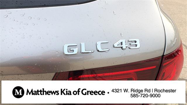 used 2020 Mercedes-Benz AMG GLC 43 car, priced at $39,998