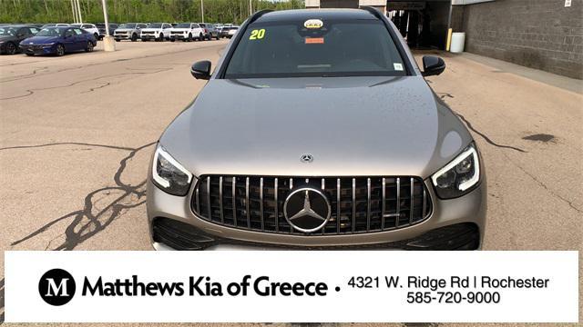 used 2020 Mercedes-Benz AMG GLC 43 car, priced at $39,998