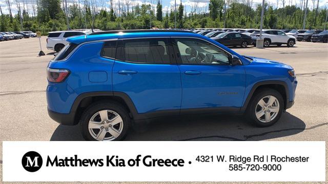 used 2022 Jeep Compass car, priced at $22,000