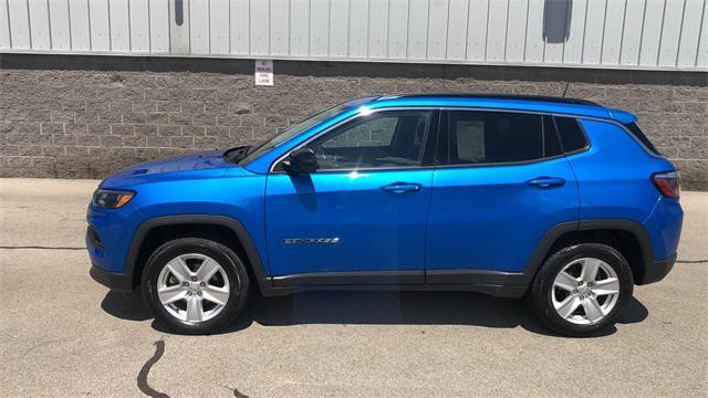 used 2022 Jeep Compass car, priced at $21,998