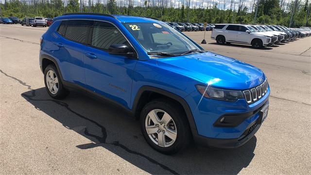 used 2022 Jeep Compass car, priced at $21,998