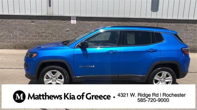 used 2022 Jeep Compass car, priced at $22,000