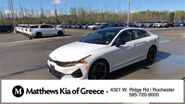 used 2022 Kia K5 car, priced at $25,700