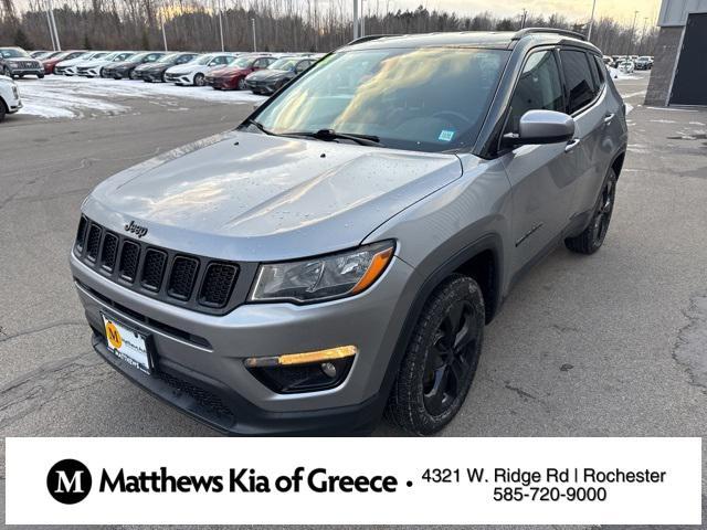 used 2021 Jeep Compass car, priced at $22,800