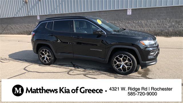 used 2024 Jeep Compass car, priced at $24,999