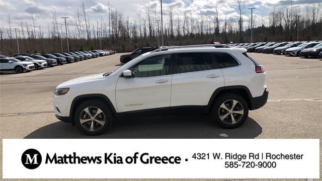 used 2021 Jeep Cherokee car, priced at $26,999