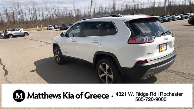 used 2021 Jeep Cherokee car, priced at $26,999