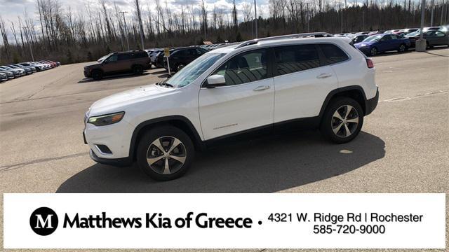 used 2021 Jeep Cherokee car, priced at $26,999
