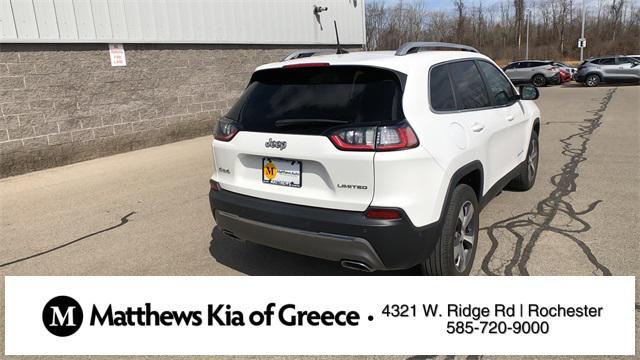 used 2021 Jeep Cherokee car, priced at $26,999