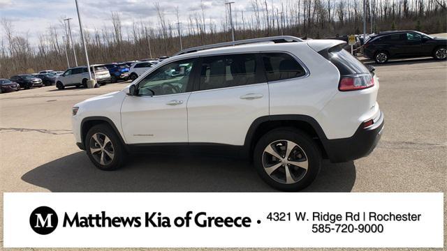 used 2021 Jeep Cherokee car, priced at $26,999