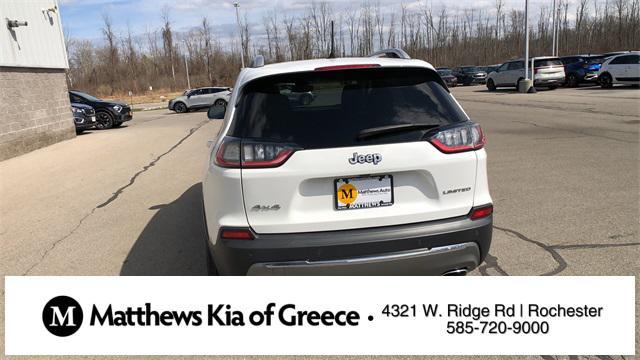 used 2021 Jeep Cherokee car, priced at $26,999