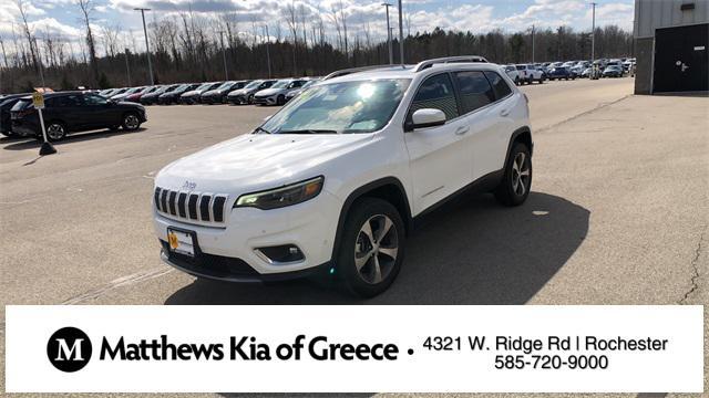 used 2021 Jeep Cherokee car, priced at $26,999