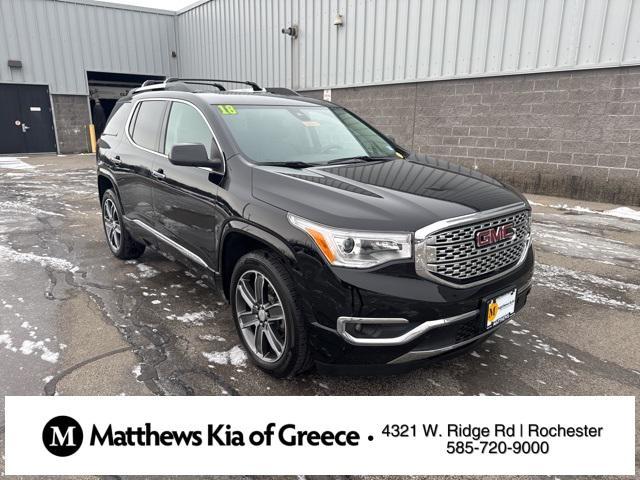 used 2018 GMC Acadia car, priced at $24,800