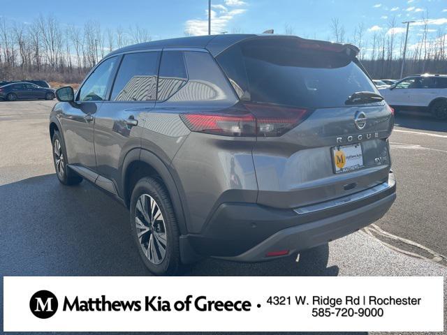 used 2021 Nissan Rogue car, priced at $25,000