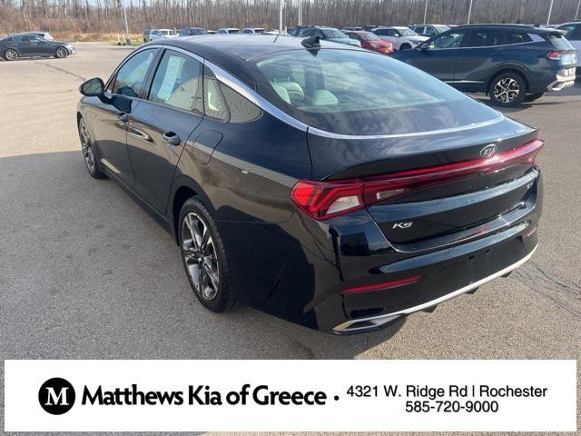 used 2021 Kia K5 car, priced at $22,500