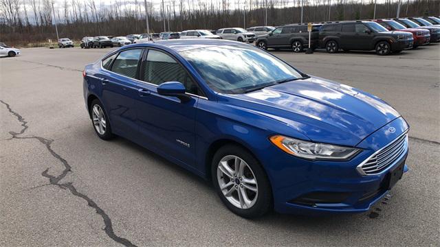 used 2018 Ford Fusion Hybrid car, priced at $15,998