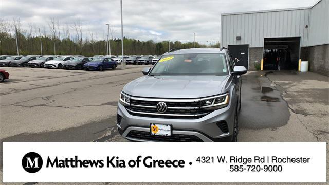 used 2022 Volkswagen Atlas car, priced at $32,999